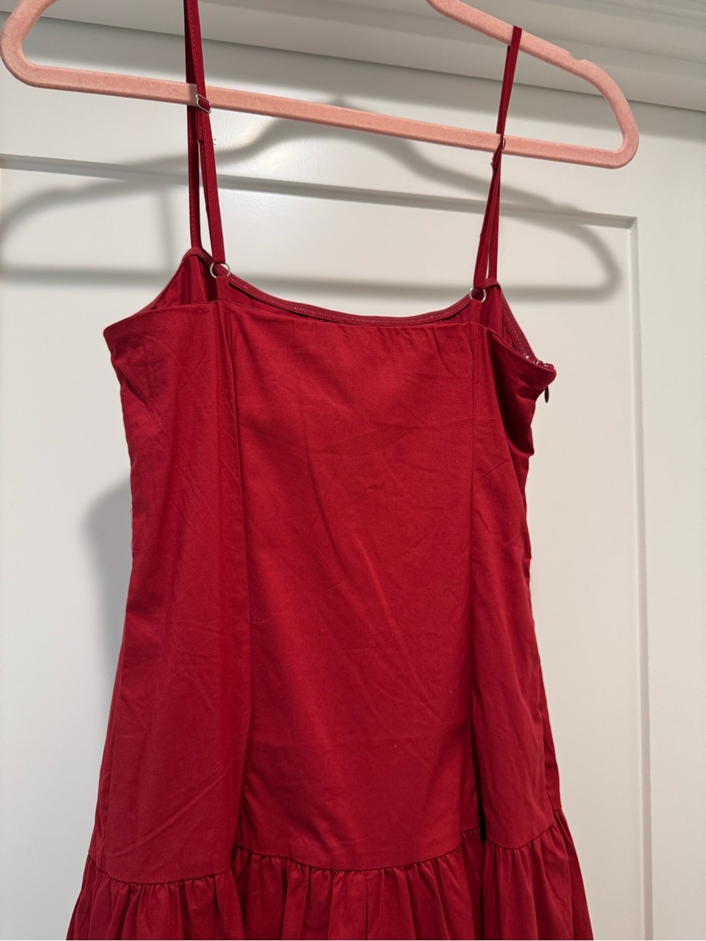 peppermayo vince cami maxi dress in red - Picture 8 of 9